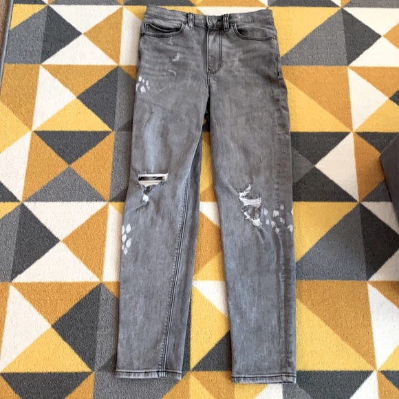 Express high rise girlfriend jean 00 (fits like 2) - Picture 2 of 11